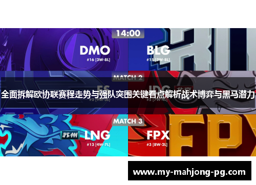 全面拆解欧协联赛程走势与强队突围关键看点解析战术博弈与黑马潜力 全面拆解欧协联赛程走势与强队突围关键看点解析战术博弈与黑马潜力